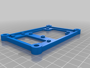 modular frame raspberry pi 3 b+ arduino pwm adafruit 3d print model - Mito3D
