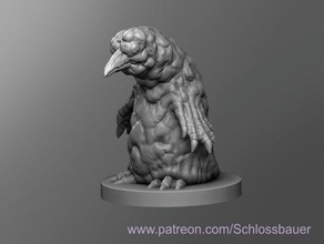 albino-pinguin dnd dungeons dragons tabletop 3d print model - Mito3D