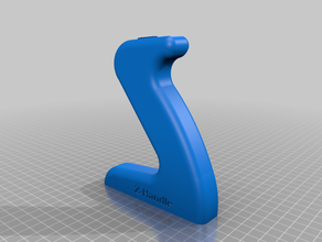 z-handle push stick 3d print model - Mito3D