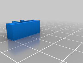 anycubic kossel alanında kablo klipsi 3d print model - Mito3D
