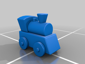 toy-train 3d print model - Mito3D