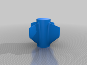 water rocket fins can printed 20x20 printer 3d print model - Mito3D