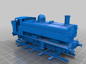 gwr 57xx pannier de la locomotive 3d print model - Mito3D