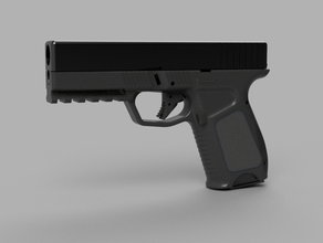 telaio kjw airsoft glock 23 g19 40sw marcature softair fotogramma 19 3d print model - Mito3D