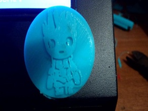 groot knob cr-10 series ender cr10 do not want 3 no more groots 3d print model - Mito3D