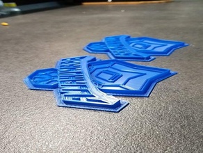 brawlhalla logo-cookie-cutter cookie cutter 3d print model - Mito3D