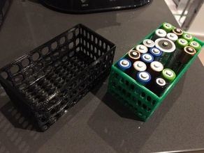 caixa de bateria mortos baterias a armazenamento 3d print model - Mito3D