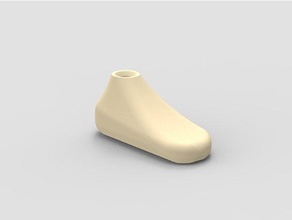 moxie yedek ayak Oyuncak bebek bacak parça 3d print model - Mito3D