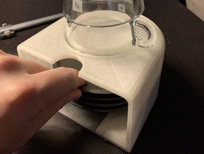 nespresso vista cappuccino, impostare il proprietario caffè tazza supporto di cucina set shapr3d archiviazione 3d print model - Mito3D