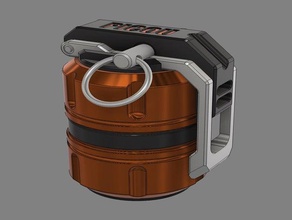 granada de caixa 3d print model - Mito3D