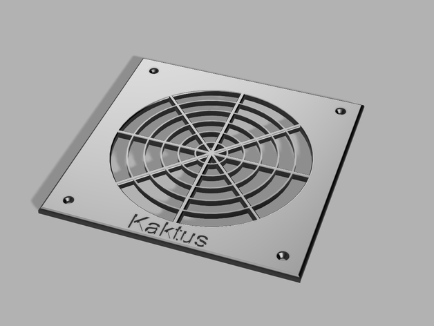 ventilation grills l ftungsgitter 120mm pc airflow fter 3D print model - Mito3D