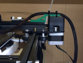 ender 5 hotend kablo rehberi creality yükseltmeleri 3d print model - Mito3D