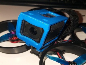 cloud-149 gopro session damped mount cinewoop fpv 3d print model - Mito3D