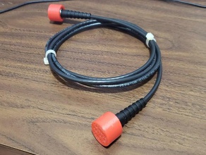 bnc-Stecker Koax-Kabel, cap 3d print model - Mito3D