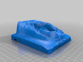 vulva montañas 3d print model - Mito3D
