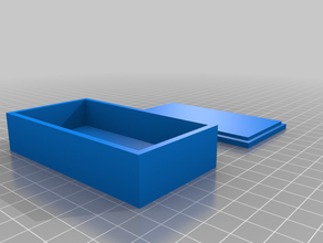 poco profonda e grande box 3d print model - Mito3D