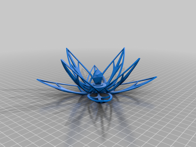 dragon prince ethari lotus cartone animato fiore principe drago 3D print model - Mito3D