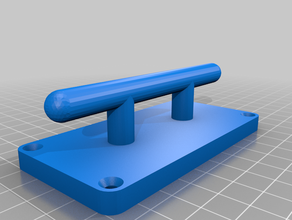 awning rope holder 3d print model - Mito3D