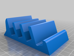 multiple phone stand 3d print model - Mito3D