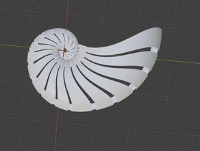 slit shell accessory flower pot 3d print model - Mito3D