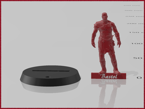 kan kase 1 thrall bloodbowl fantezi futbol minyatür vampir 3d print model - Mito3D