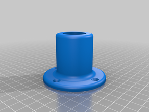 microscope pillar stand extra support 3d print model - Mito3D