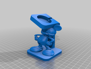 q fossil stand active 2 3d print model - Mito3D