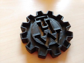 technisches hilfswerk keksausstecher-stempel cookiecutter keksausstecher thw 3d print model - Mito3D