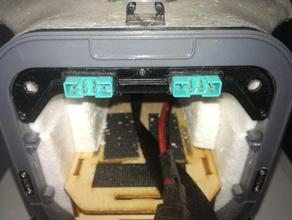 nimbus 1800 vtol - nariz conector 3d print model - Mito3D
