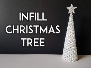 infill christmas tree decoration ornament 3d print model - Mito3D