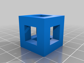 vermessungsw rfel 2x2x2cm misura cubo 3d print model - Mito3D