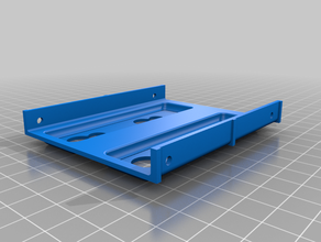 ssd rack phanteks evolv x v2 em evolução de montagem 3d print model - Mito3D
