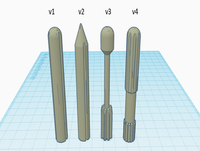 einfache nerf darts ausgezeichnet 3d print model - Mito3D
