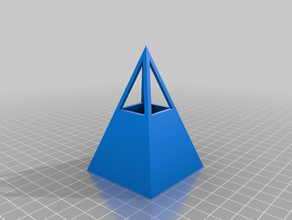 golden ratio pyramid energy generator pyramids 3d print model - Mito3D