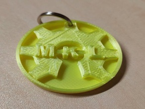 llavero fabricantes de lugo 3d print model - Mito3D