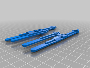 playmobil steam train coupling rod 3d print model - Mito3D