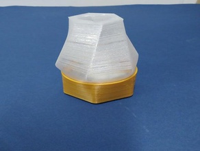 mini lampara adorno regalo 3d print model - Mito3D