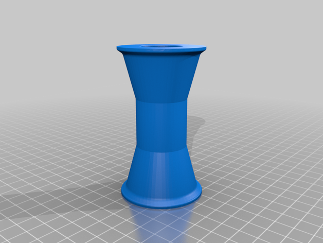 palier support de bobine rouleau v2 3D print model - Mito3D