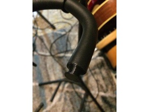 guitar stand plug holder 3d print model - Mito3D