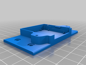 sonoff mini coffre-fort plaque de montage 3d print model - Mito3D