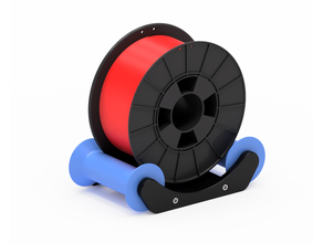filament spool-roller filament-Halter filament-Spule spool holder roller 3d print model - Mito3D