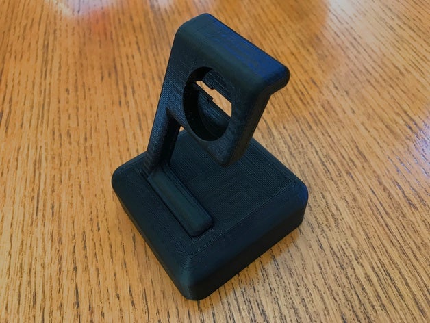 apple watch charging stand charger dock 3D print model - Mito3D