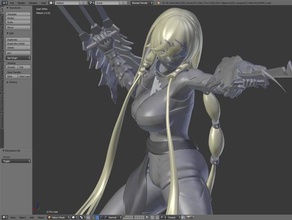 lila decyrus v05d wip atelier gust japanese rpg 3d print model - Mito3D