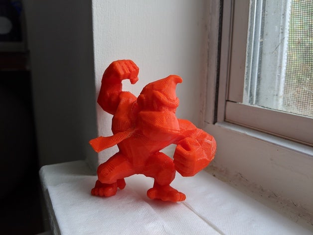 donkey kong retravaillé 3D print model - Mito3D