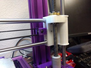 reinforced a8 am8 prusa i3 x-axis tensioner anet mods 3d print model - Mito3D