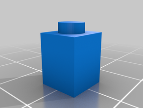 lego tens blocks - 1 customized 3d print model - Mito3D