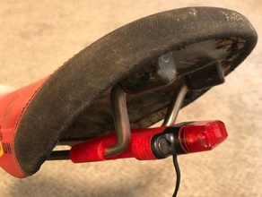 toplight line mini siège de montage du rail vélo dynamo dans le moyeu 3d print model - Mito3D