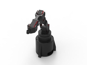 tr robotic arm robot robotarm robotics servo mount 3d print model - Mito3D
