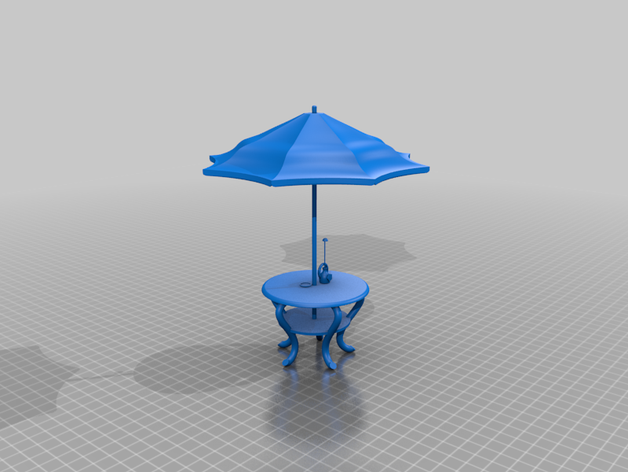cool table 3D print model - Mito3D