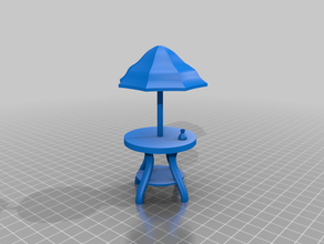 ombrello 3d print model - Mito3D